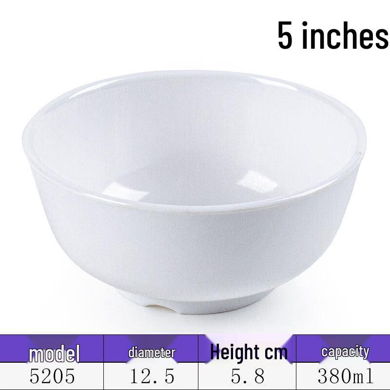 Commercial Melamine Soup & Porridge Bowl
