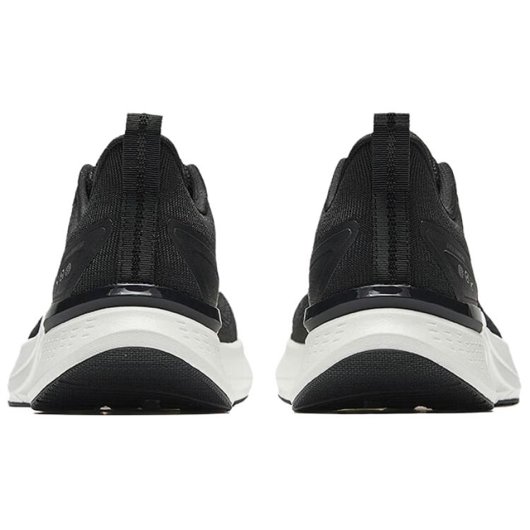 New Anta Hydrogen Run 7 Abrasion Resistant Slip Resistant Low Top Casual Running Shoes Men's Black White 112525541-6