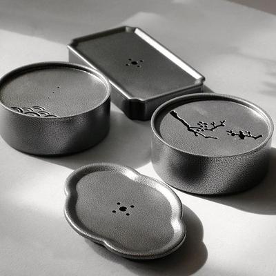 Tea Tray Multifunctional Filter Tray for Small Tea Sets Round Teapot Tray