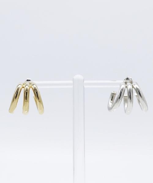 Bonbeau Merry Hoop Simple Earrings Simple Twisted Earrings