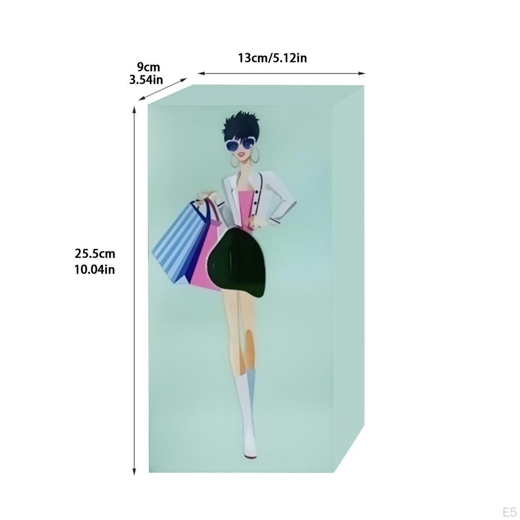 Box Decor Supplies Funny Retro Dispensive Lady Jirt for Dining Room Compt