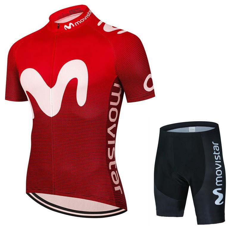 Movistar UV Resistant Cycling Suit Breathable Sports Mountain Bike Men's