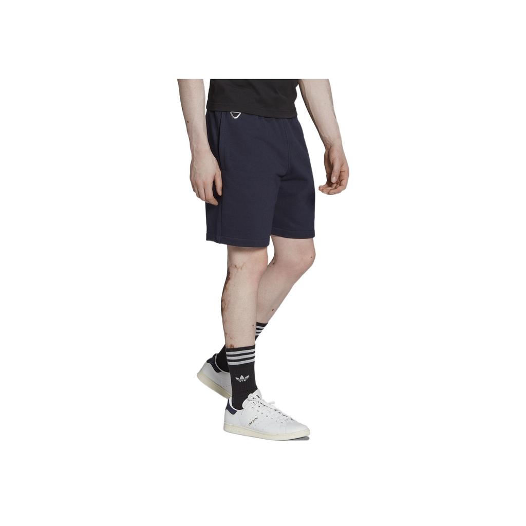 Adidas Originals Trefoil FW22 Uni-Logo-Print Elastische Taille Shorts Herrenshorts Marine HK4998