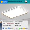 2025 LED Eye-Protecting Full Spectrum Ceiling Light for Bedroom and Living Room - Modern and Simple Design