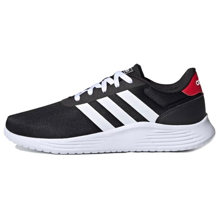 adidas neo Lite Racer 2.0  Black White Red  Men s FW1722 EU 43⅓