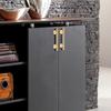 Aluminium Zinc Zinc Alloy Self-Adhesive Door Handle No-Drilling Barn Door Handle  Furniture