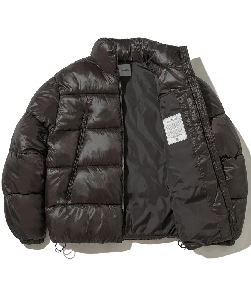 Filluminate Urban Shield Padded Jacket - Dark Brown