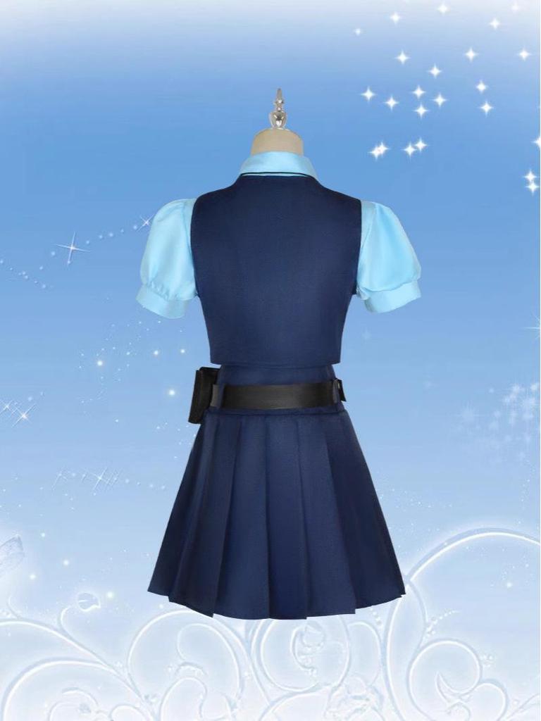 Zestaw Kostiumu Cosplay Judy Królik Policjant