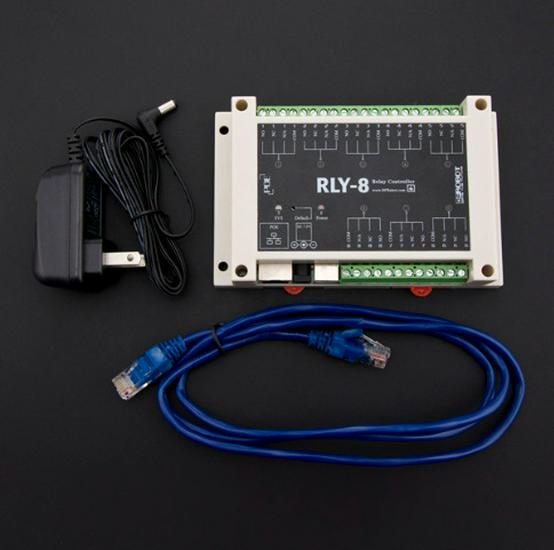 8-Channel POE USB Network Relay Module