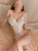 Erotisk Sexy Undertøy Kvinner Skrittløst Sex Undertøy Porno Babydoll Kjole Hul Hot Blonder Sexy Bodysuit Undertøy Eksotisk kostyme