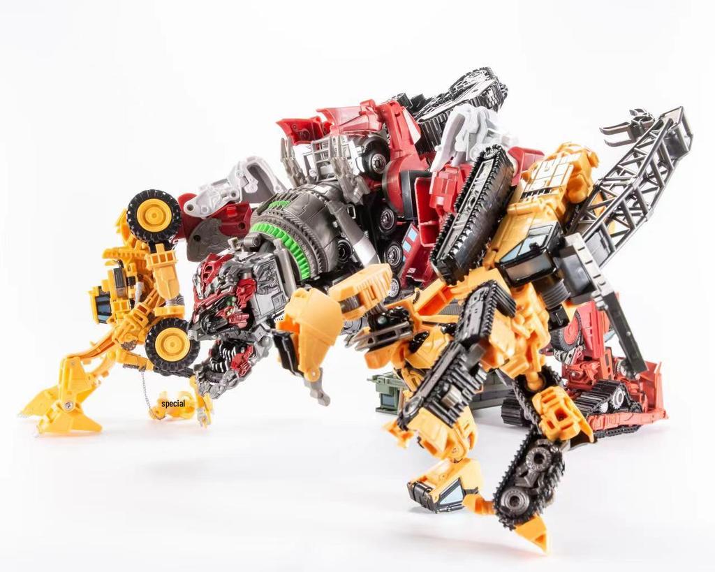 Tai Ba Boy Alloy Devastator: Eight-in-One Transforming King Kong Robot Action Figure