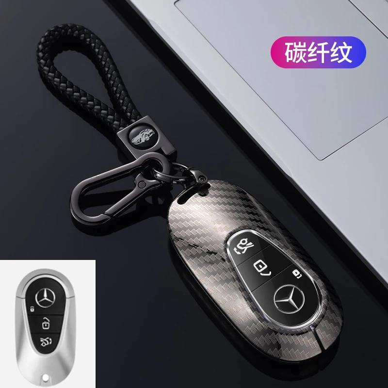 Car Remote Key Case Cover Fob For Mercedes Benz 2022 C S Class W206 W223 C260 C300 S400 S450 S500 Maybach Shell Protector qy1