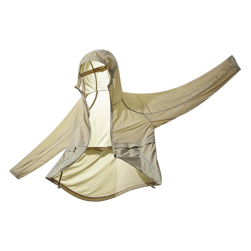 Outdoor light and thin sunscreen clothing women's UV protection breathable jacket sunscreen clothing sunshade spring and summer jacket women