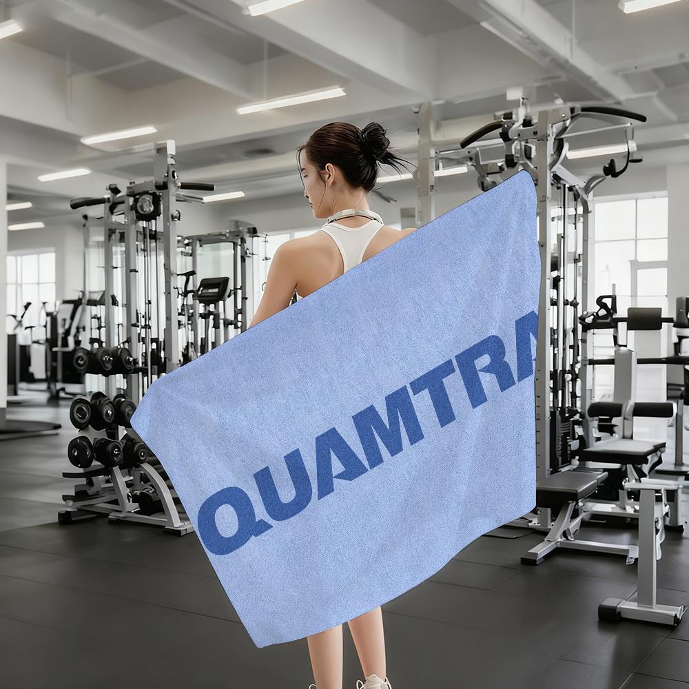 Fashion Sports Towel Shower Sauna Travel Spa Quick Dry Gym Accessories Soft Q-Quamtrax-S Large Beach Towels