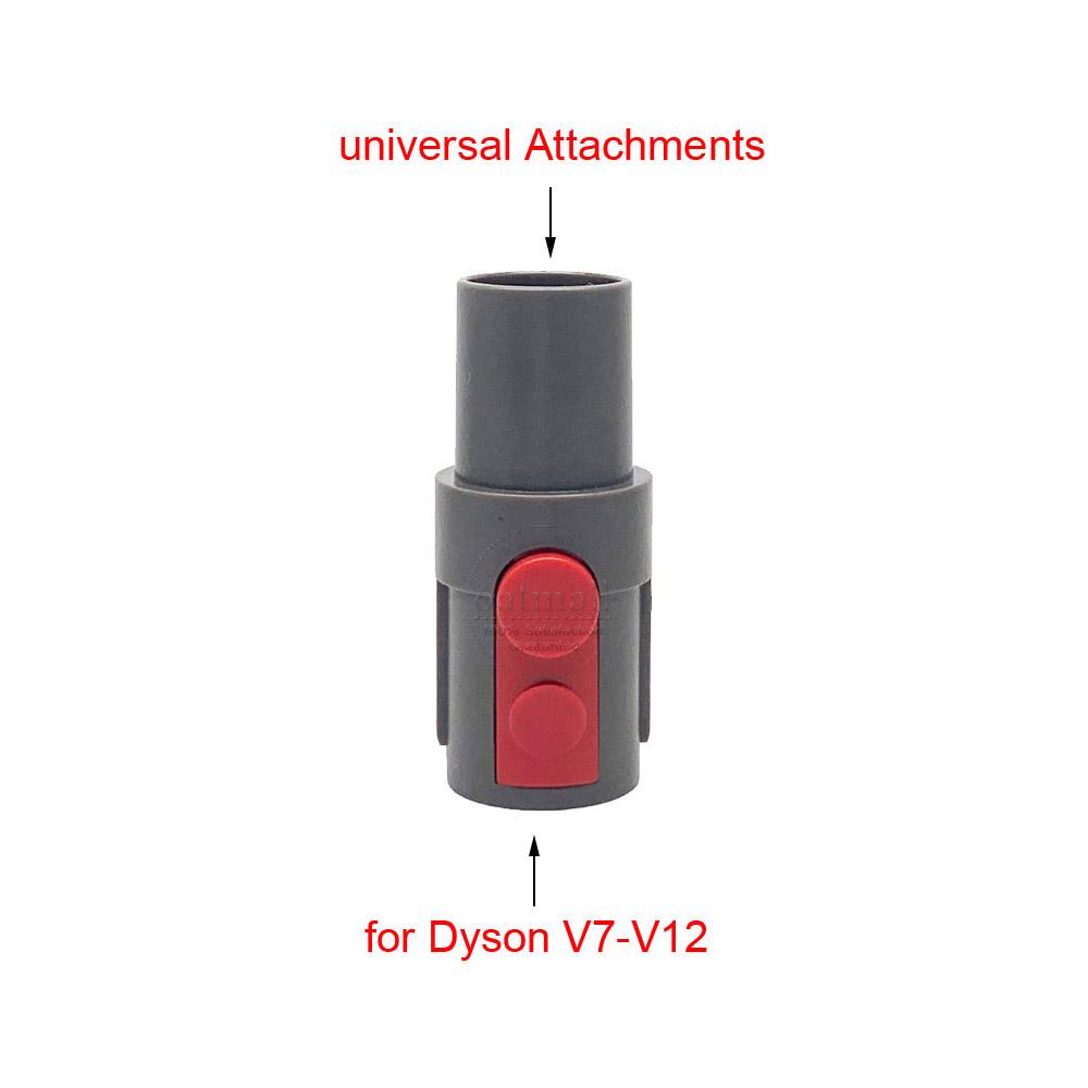Attachment Adapter for Dyson V15 V12 V11 V10 V8 V7 Vacuum Cleaner Accessories Brushes Nozzle Tool Connector Converter
