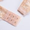 Sexy Lace Bra with Shoulder Strap Breathable Seamless Fit Hollow Out Bralette Push-up Bra Embroidery