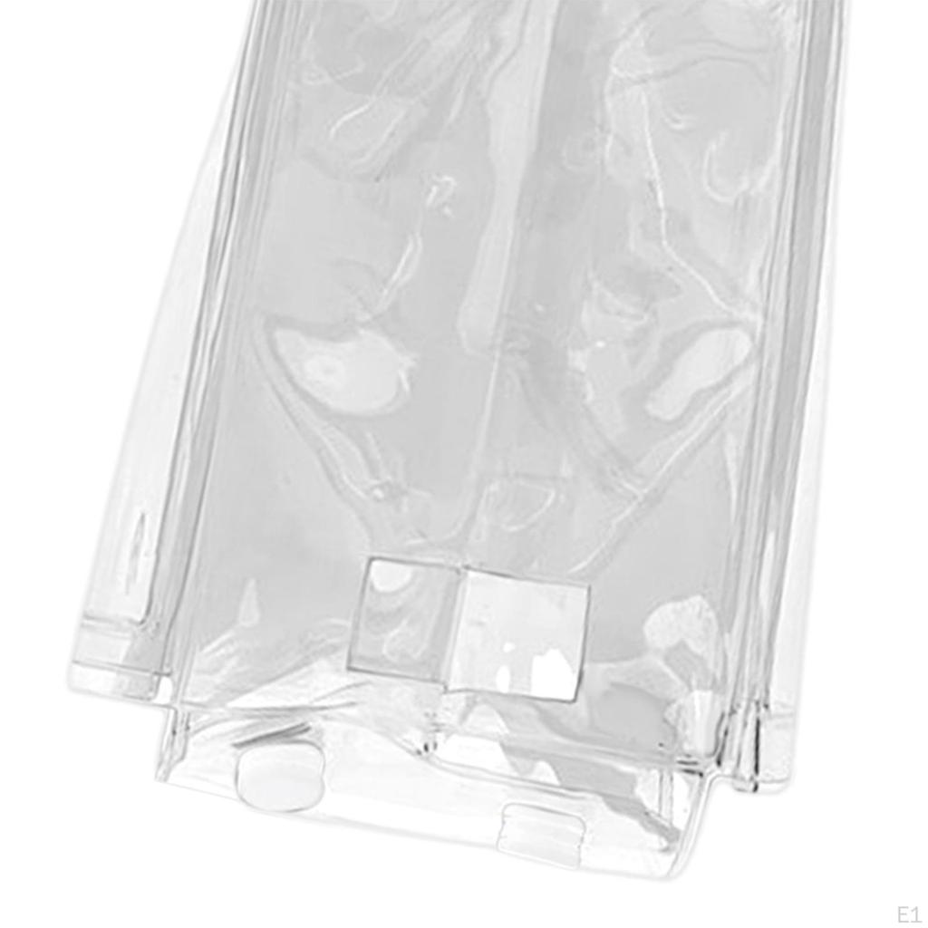 Borsa Porta Bambole Mini, Organizer con Ciondolo Appeso Figura Trasparente