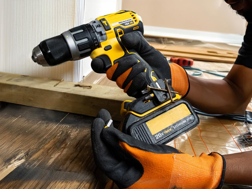 Suport Stealth Mount pentru biți scurți pentru DeWalt (Pachet de 2) Galben BH-DW-S-YLW-2