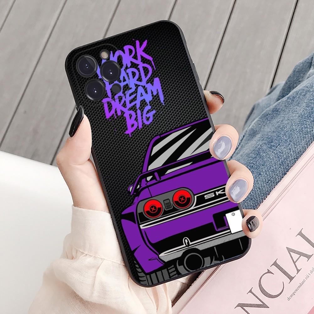 

Японский спортивный автомобиль jdm дрифт чехол для телефона iPhone 15 14 11 12 13 Mini Pro XS Max чехол 6 7 8 Plus X XR SE 2020 Funda Shell 7plus or 8plus
