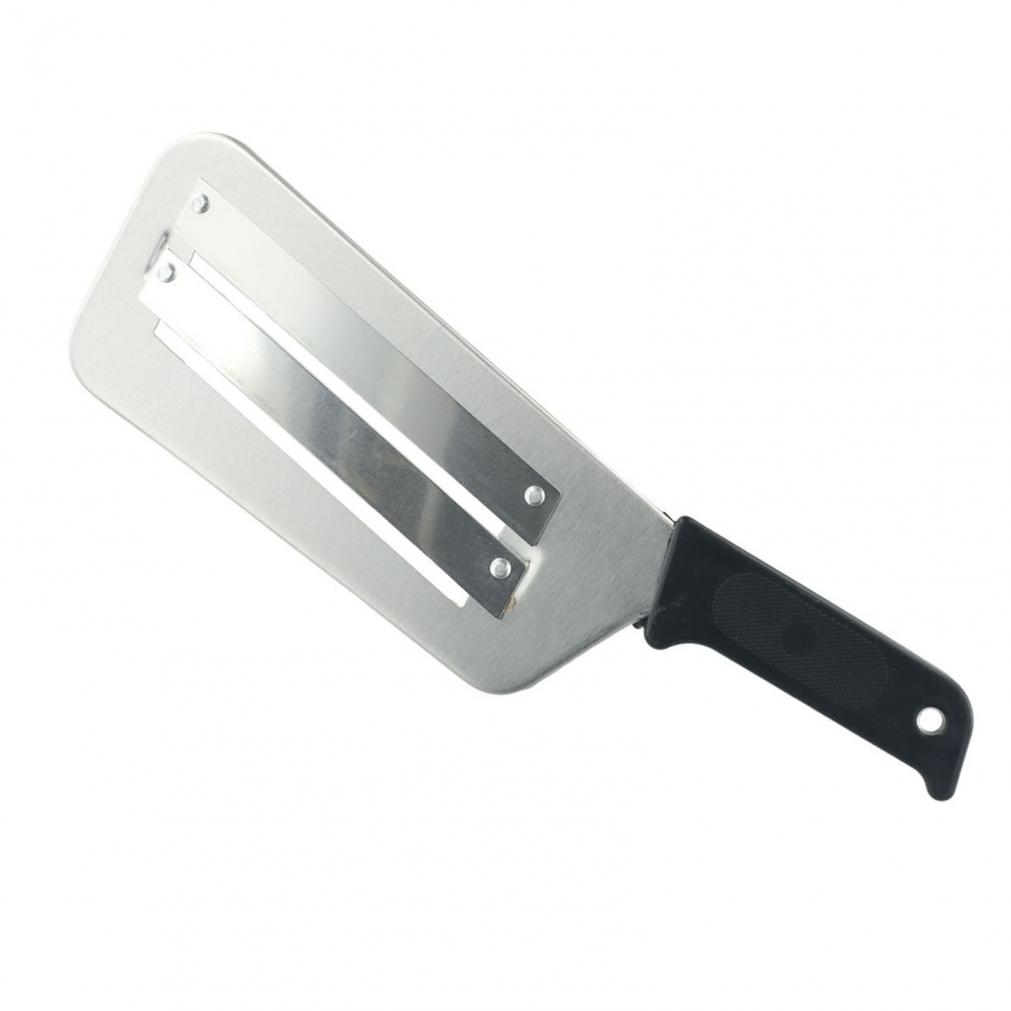 Cortador de Repollo de Acero Inoxidable 29.8*19*9cm Negro Cuchilla de Doble Corte