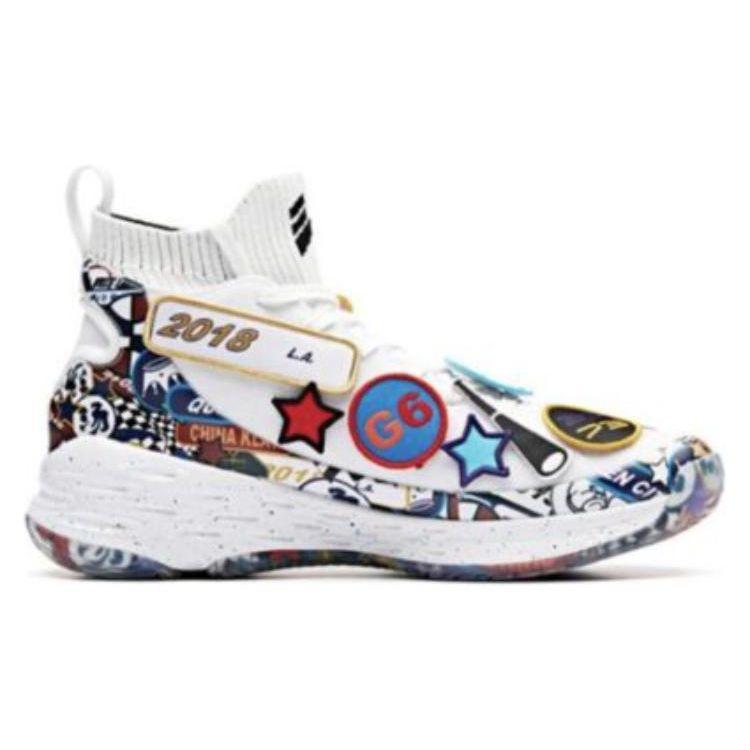 Anta KT4 Thompson All Star Colorway High-Top Basketball Shoes Men Sneakers White 912311101S-1