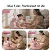 Cartoon Baby Inflatable Sofa: Portable, Anti-Fall, PVC Learning Seat