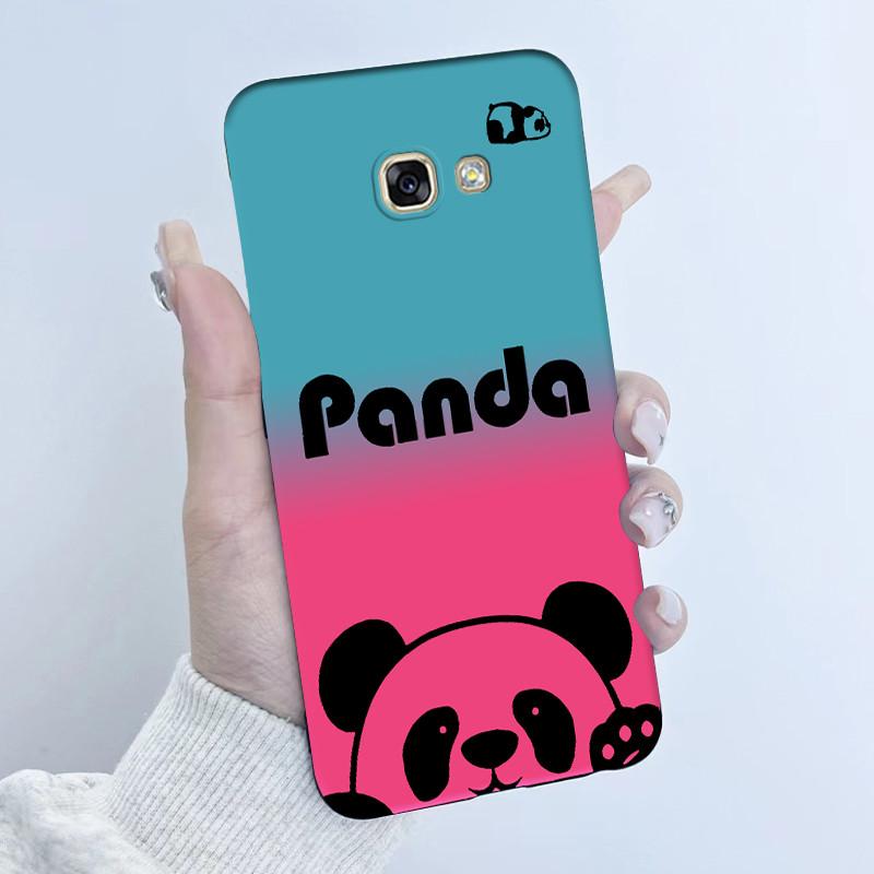 For Samsung Galaxy A5 2016 A7 2017 Phone Case Flower Girls Design Soft Silicone TPU Back Housing for SM-A510F A520F A720F Covers
