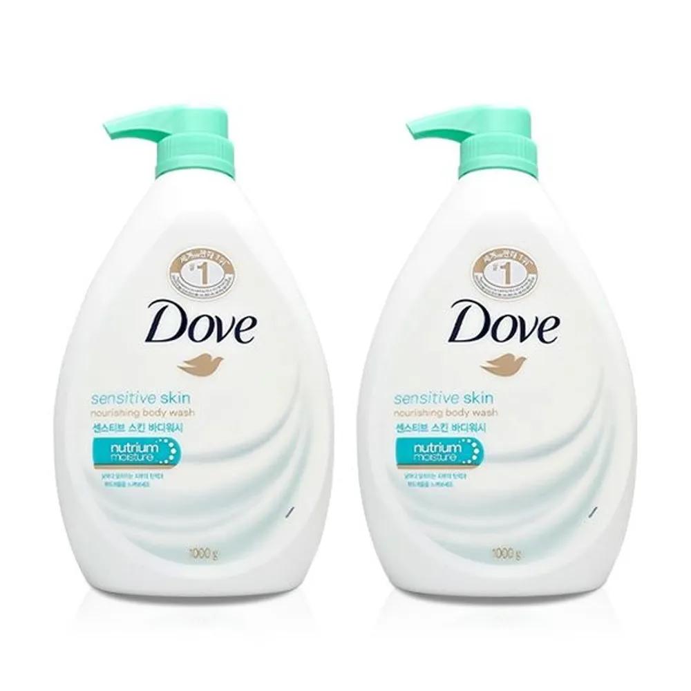 DOVE Sensitive Skin Body Wash 1000g x 2