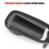 Bicycle Bag Phone Hard Case Cycling Top Front Tube Frame Bag Large Capacity Waterproof Touch Screen MTB Road Bike Bag Reflective