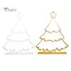 Exquisite Christmas Gift Ideas 3D Printed Hollow Tree Ornament, Modern Minimalist Festive Home Holiday Accents Sculpture, Decorative Tabletop