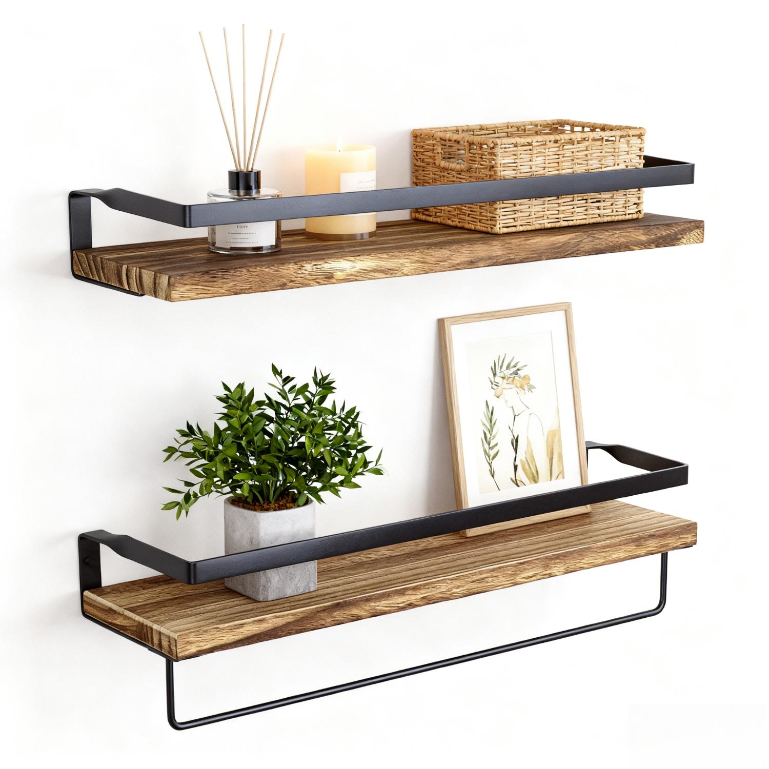 Vintage Floating Shelves Wall Mounted Heavy
