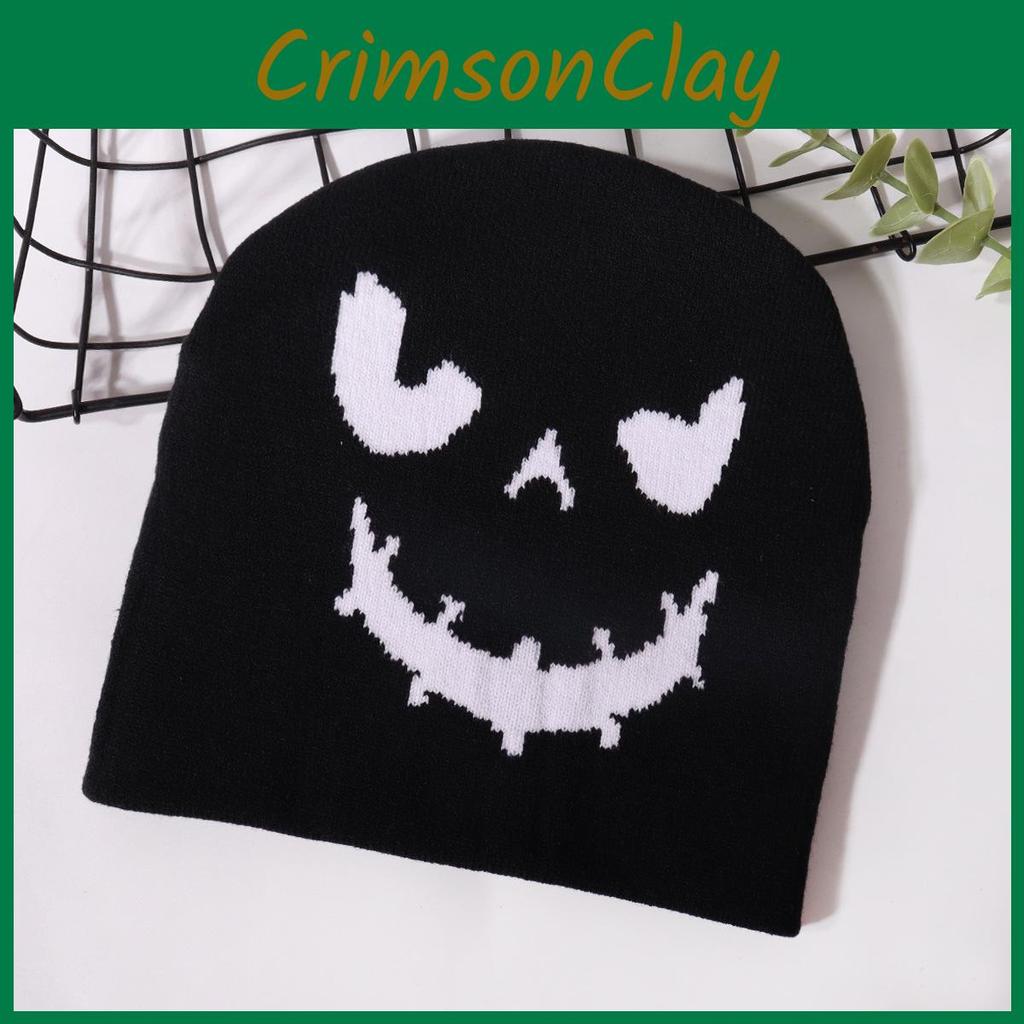 Pumpkin Skull Hat With Acrylic Material For Hiphop Streetwear Enthusiasts