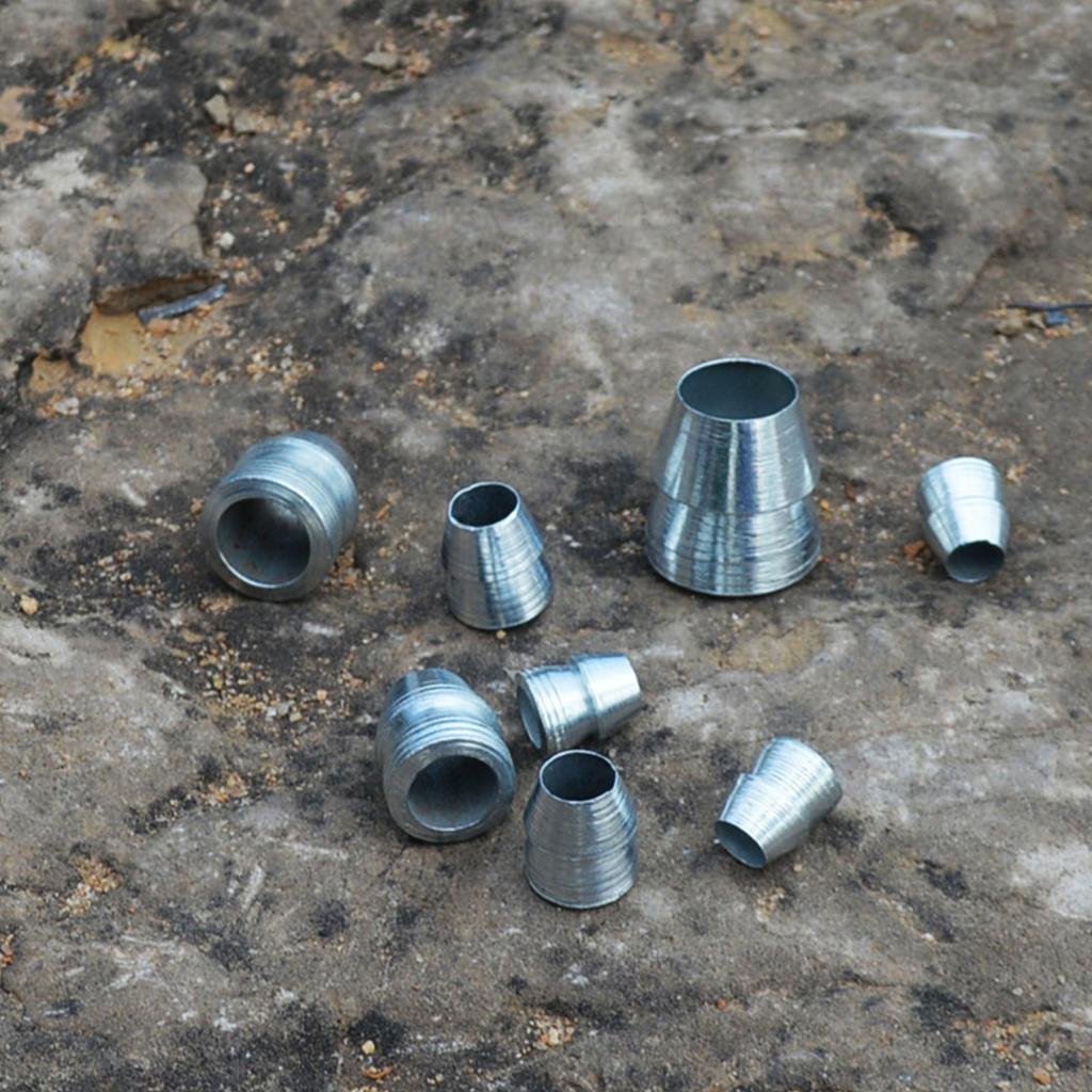 Set de pane de despicare cu mâner de ciocan din oțel, 10 bucăți, pentru ciocanul cu gheare, pentru întreținerea tâmplăriei din oțel