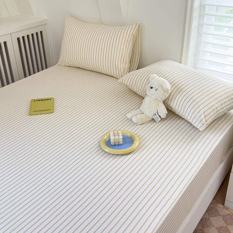 2pcs Pillowcase 100% Cotton Pillow Cover Stripe Style Pillowsham 48x74cm Pillow Case Home Bed Soft Pillowslip Fundas De Almohada