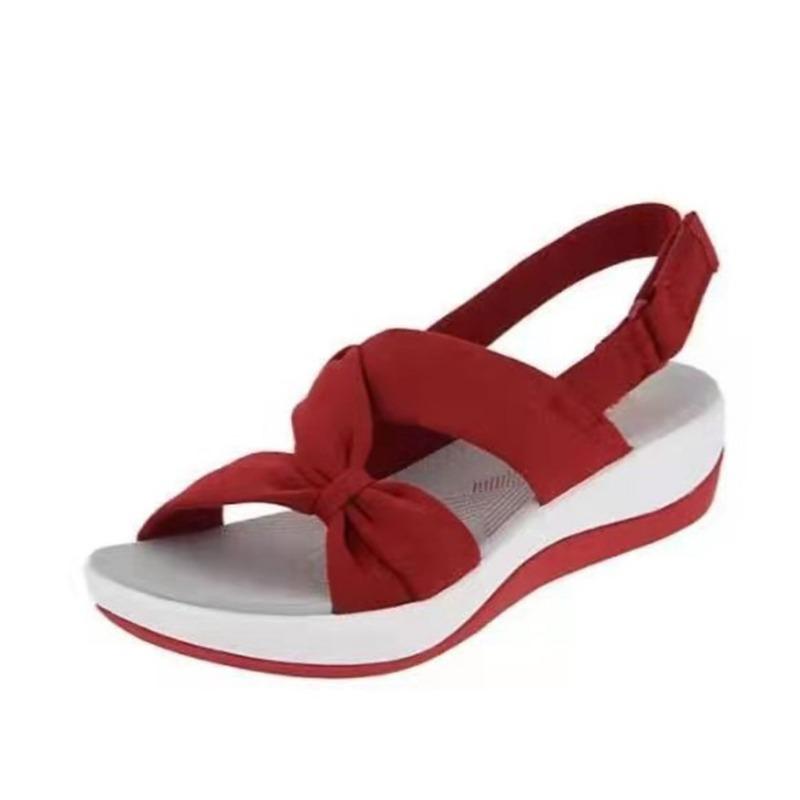 New shoes platform women's shoes large size -3 sandals women's simple fish mouth