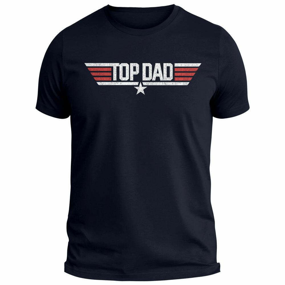 Top Dad Top Gun Navy American Classics Shirt XL