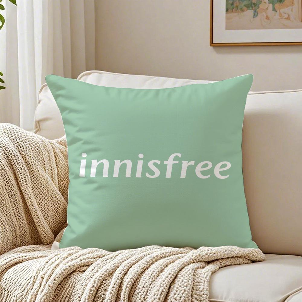 Korean Beauty Brand IInnisfree Cushion Cover Pillowcase Antidustmite living Room Sofa Decor Cushion Room 30X30cm