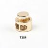 Metal Double‑Hole Spring Cord Lock Stopper Toggle Clasp Drawstring Adjuster for Hoodie Sweatpants Belt Rope Garment DIY Supplies