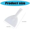 Pack of 2 Multipurpose Dough Cutter and Pizza Scraper with Comfortable Grip Ergonomic Handle Spatula for Home Use