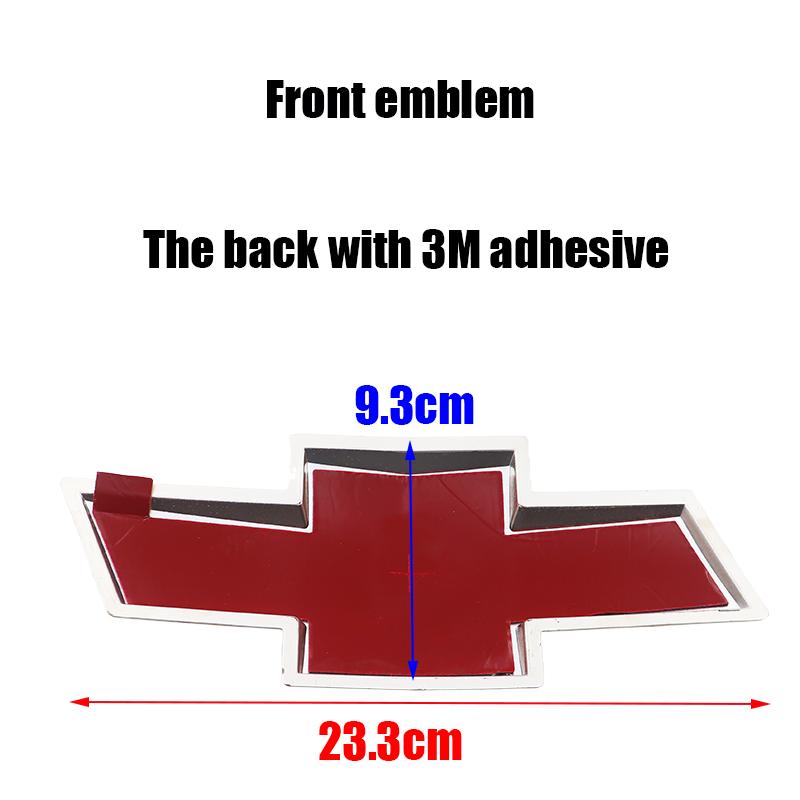 1pcs old 23.3cm 3D ABS Car Front logo Car Front grill Emblem front hood sticker styling Accessories For Chevrolet 08-10 CAPTIVA