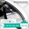 OAHVZ1 Cars X5 X6 2Pc PVC Car Rearview Rain Eyebrow Transparent Stickers For M Performance 1 3 5 7 Series M3 M4 M5 M6 X1 X3 X5 X6 X