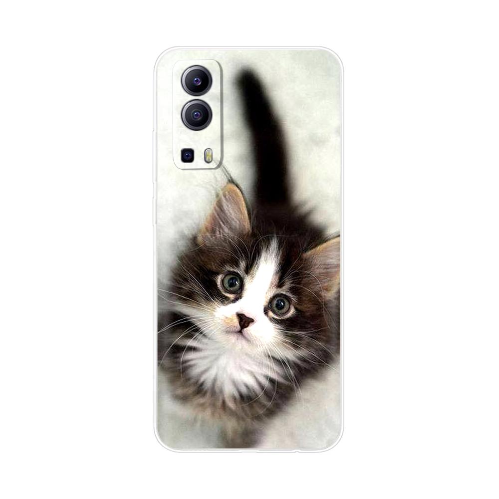 Per Custodia Vivo Y72 5G Silicone Morbido Trasparente TPU Copri Telefono Per Vivo Y52 5G vivoY72 Y 72 52 5G Custodia Funda Protettiva Coque