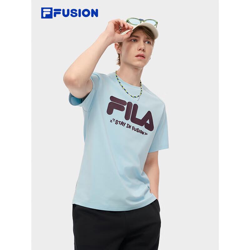 FILA FUSION Cooling Quick-Dry Couples Knit Short Sleeve T-Shirt