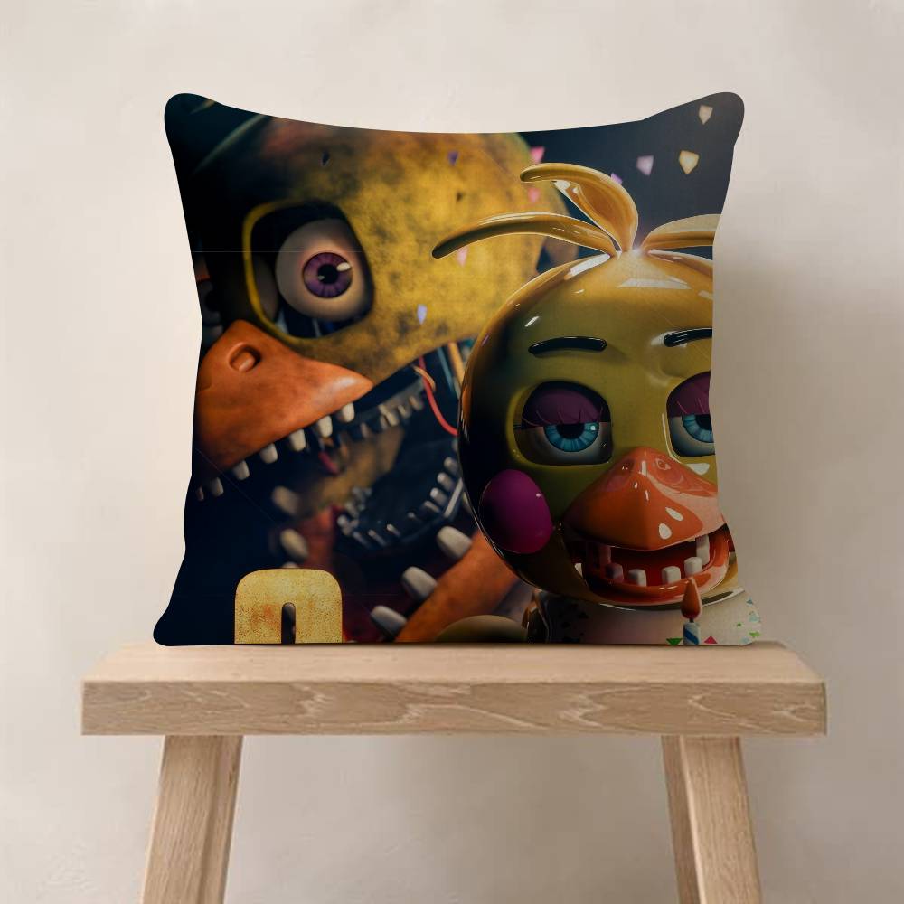 Movie Five NNights game At FFreddys Pillowcase toon Gift Cushion Cover Bedroom Home Sofa Chair Seat Decor pillow case