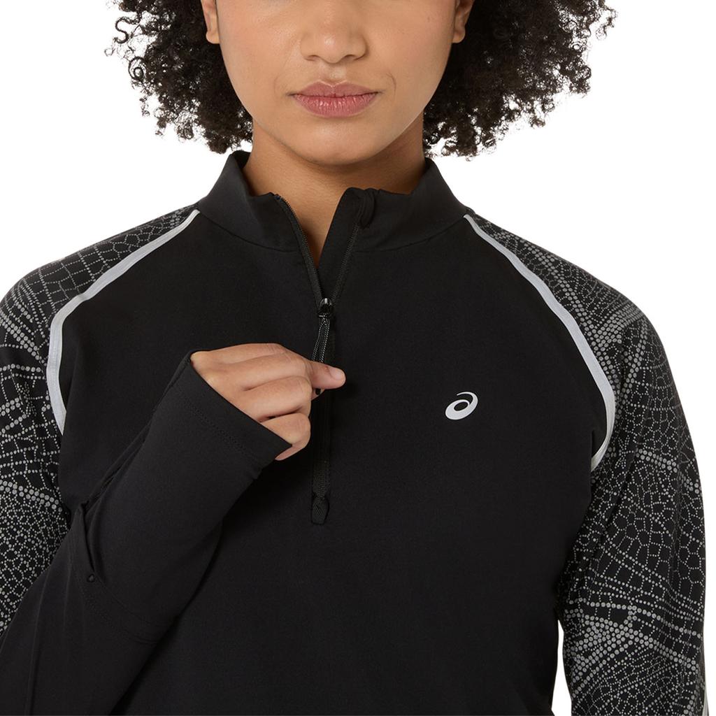 Men's ASICS LITE-SHOW Shirts Unisex Black Moderate