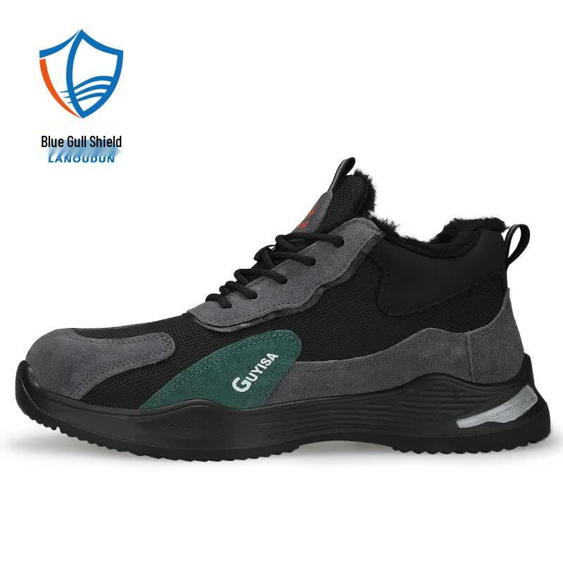LanOuDun Men's D2125KV Winter Insulated Safety Shoes