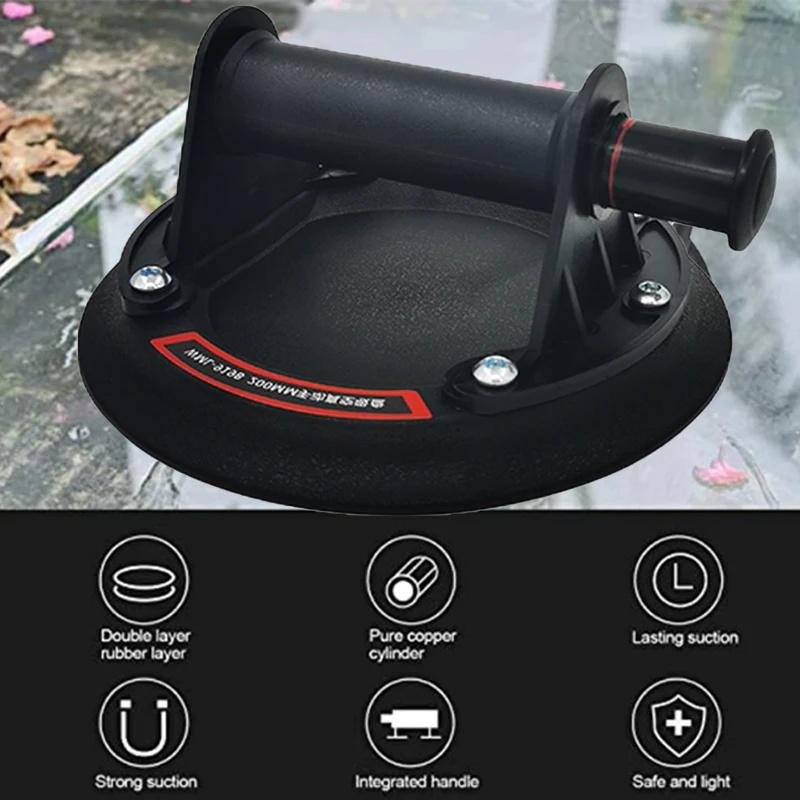 2025 Vacuum Suction Cup 200kg Loading Capacity Heavy Duty Vacuum Spreader For Tile Adsorption 8 Inch Cup Glass Granite Lifting