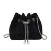 2022 Summer Mini Rhinestone Women's Bag Fashion Diamond-studded Blessing Bag Rhinestone Chain Messenger Bag