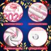 Graduation Celebration Banner Graduation Cap Design Commencement Display 2026 Class Banner Polka Dot Balloons For University