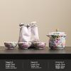 Shangqi Enamel Portable Travel Tea Set